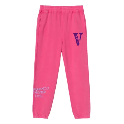 VLONE X Juice WRLD Pink Sweat Pants