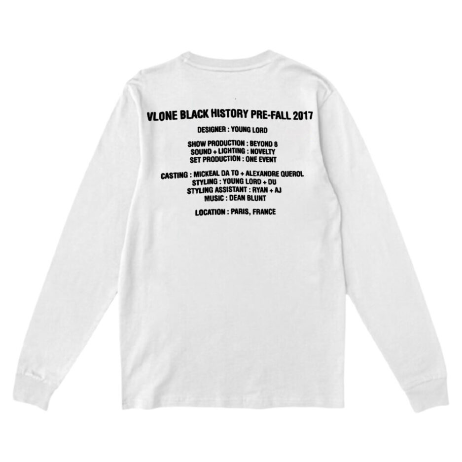 Vlone Black History Sweatshirt – White