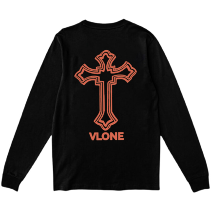 Vlone x Tupac Cross Sweatshirt – Black